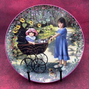 LIMITED EDITION "JOY'S OF LIFE " BY CHANTAL POULIN COLLECTOR'S PLATE # 7114 A